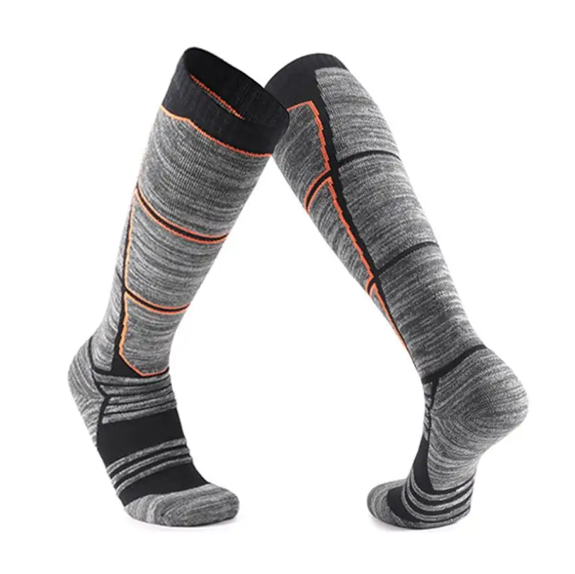 

Unisex Men Thick Thermal Winter Outdoor Running Ski Socks Custom Merino