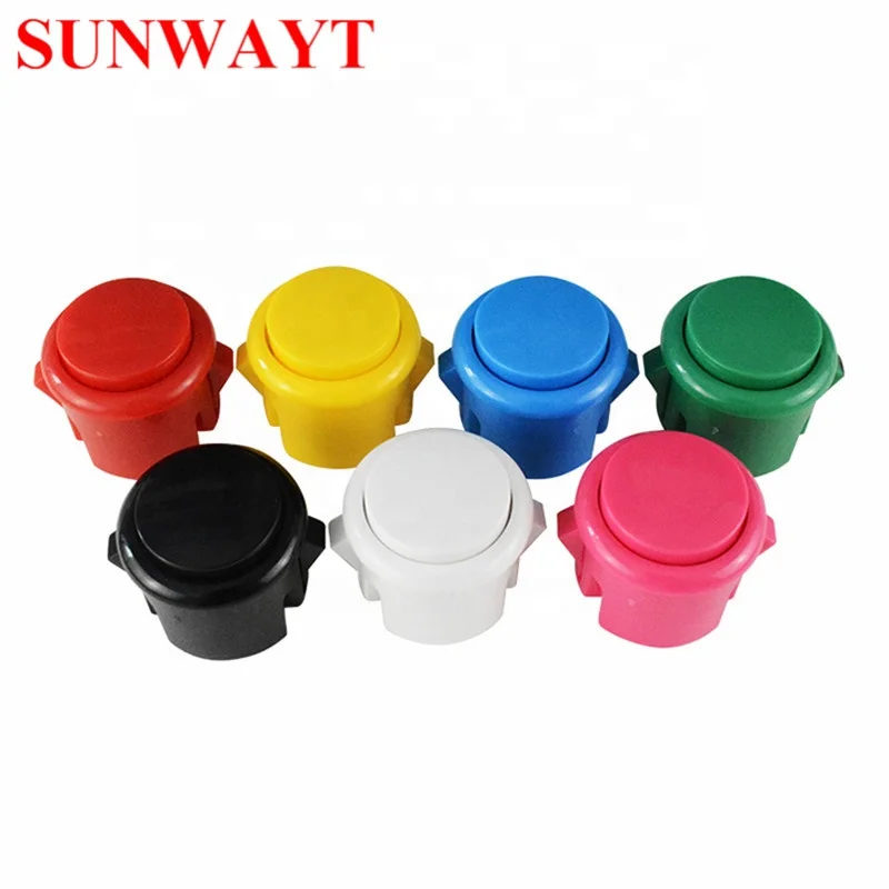 
Baolian Factory direct wholesale 30mm SANWA style momentary button switch arcade game push button with built in microswitch 