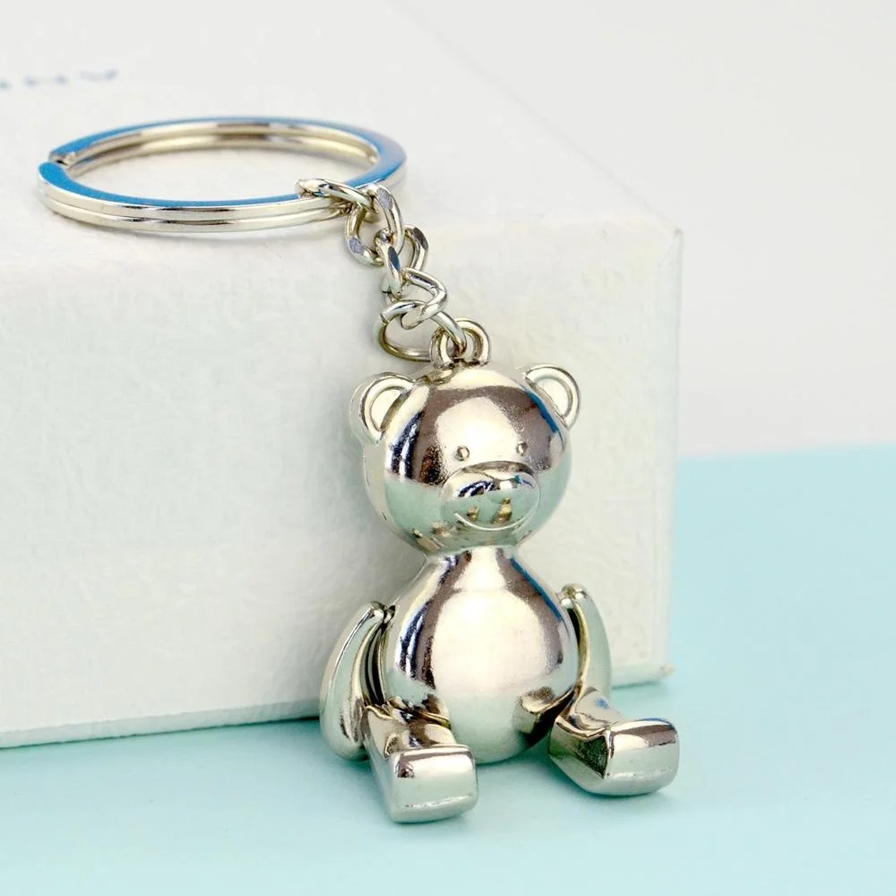 artigifts 批发廉价金属熊玩具娃娃钥匙扣
