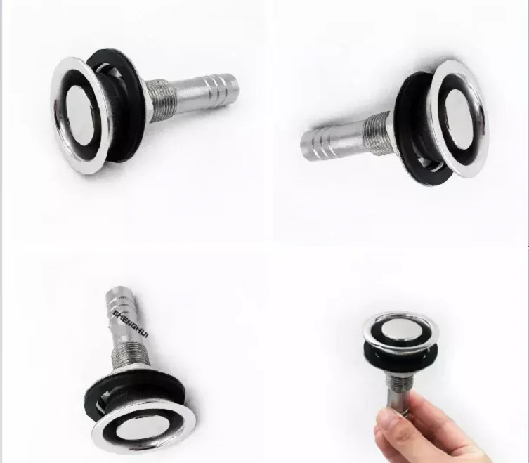 Marine 316 Stainless Steel Fuel Gas Tank Air Vent Cowl Vent 5/8" for