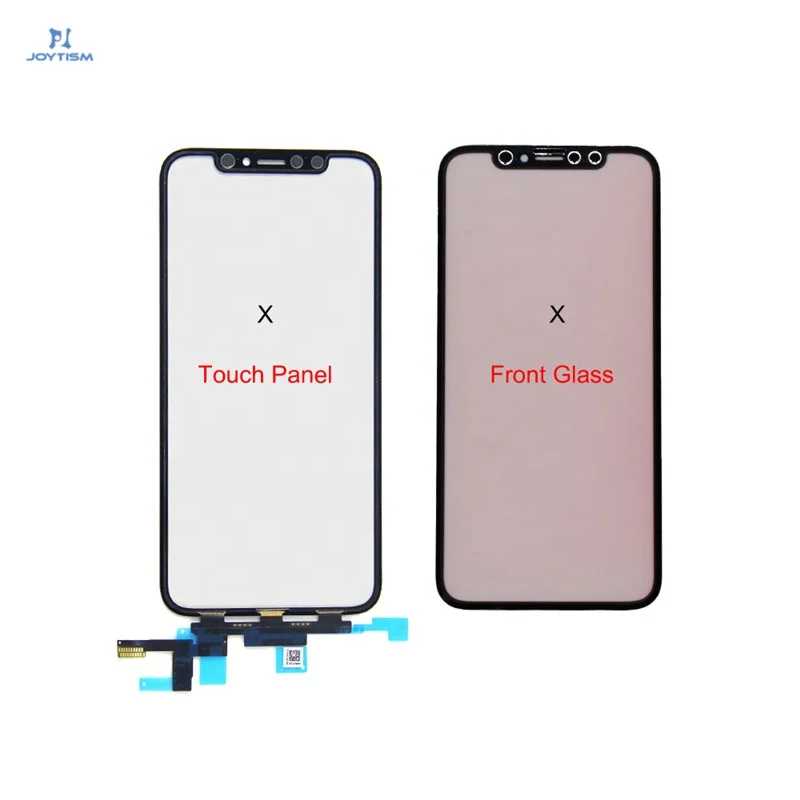 

Front Screen Outer Touch Glass Lens With OCA For IPhone X TP Touch Panel Digitizer Part, Black
