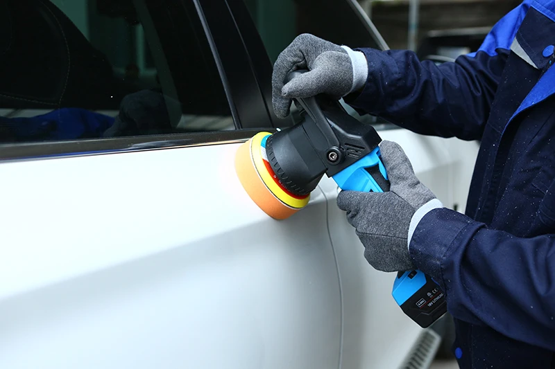 Professional Cordless Dual Action Polisher Car Polisher - Buy Dual