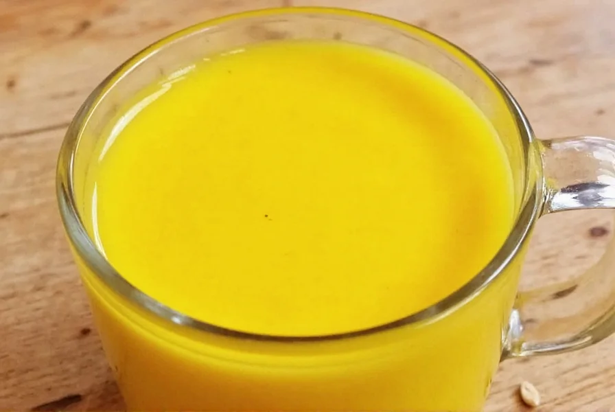 Step-by-step preparation of traditional turmeric milk recipe showing ingredients and cooking process