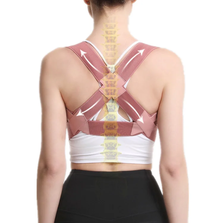 

Jointop Wholesale Men Women Adjustable Shoulders Back Support Posture Corrector Braces Posture Correction