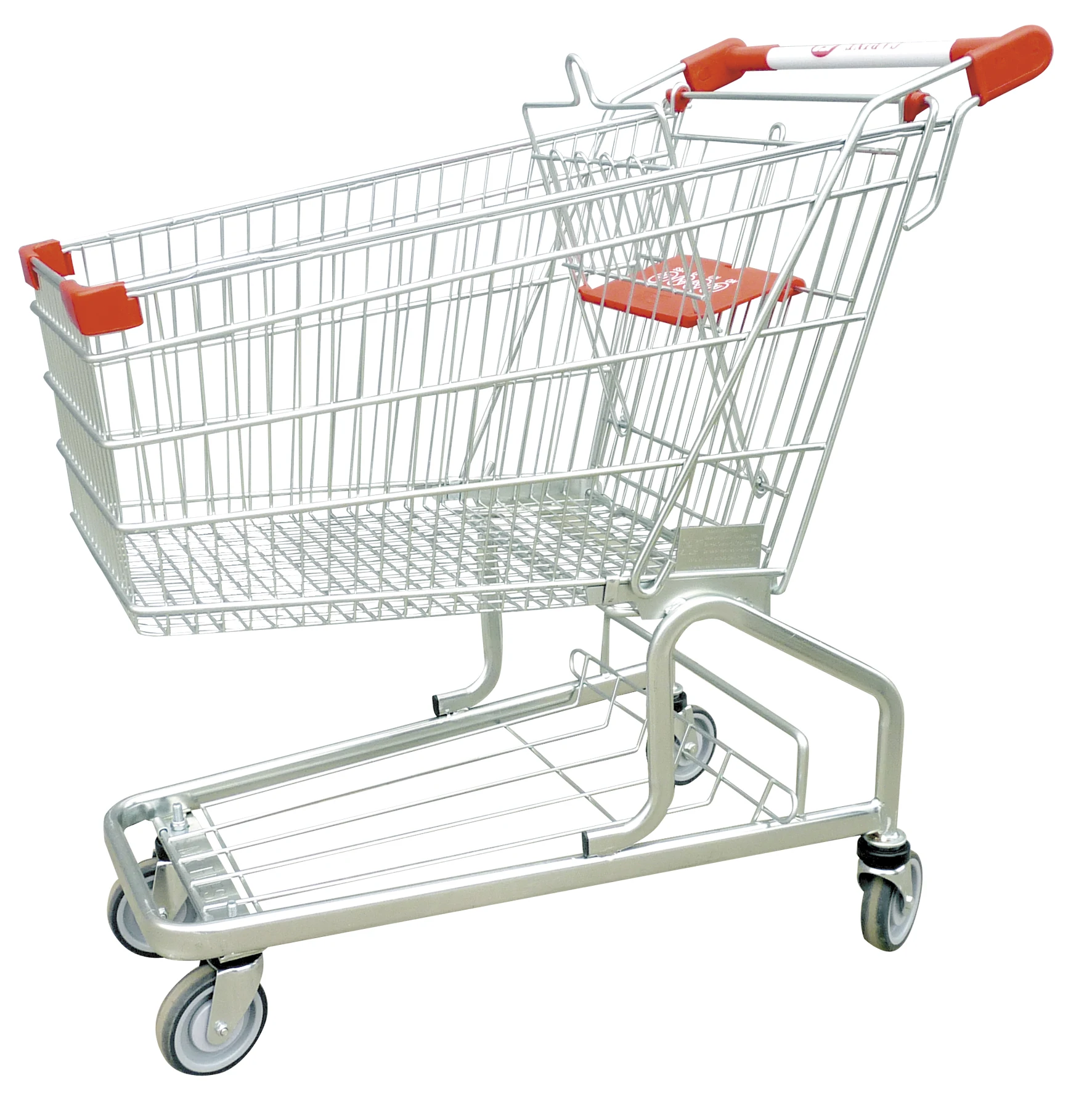 Coin Operated Lock Shopping Supermarket Metallic Trolley Cart Wheel Coin Lock Used In