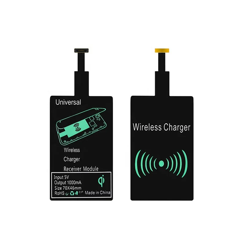 

Free Shipping Convenient Qi Charger Wireless Charging Receiver for iPhone 7/7 Plus/6/6 Plus/6S/5/5S and P30