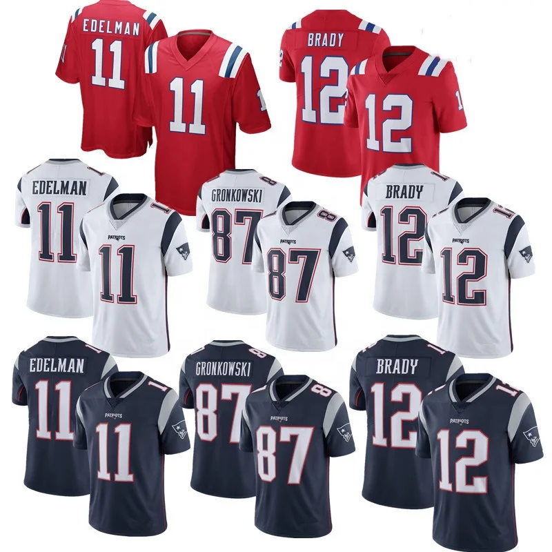 

New Stitched Patriots Tom Brady Jersey Cam Newton Mac Jones Matthew Judon Julian Edelman American Football Wear