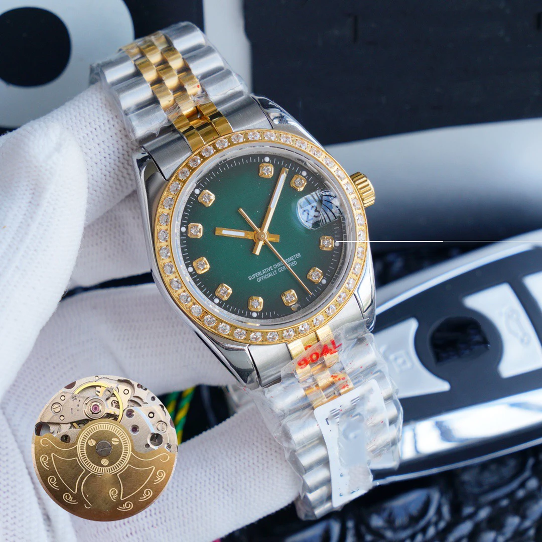 

High-End Iced Out Watch Moissanite Watches Skelton Cuban And Luxury Diamonds Moisanite Cz Full Boys Accesories Buss Down