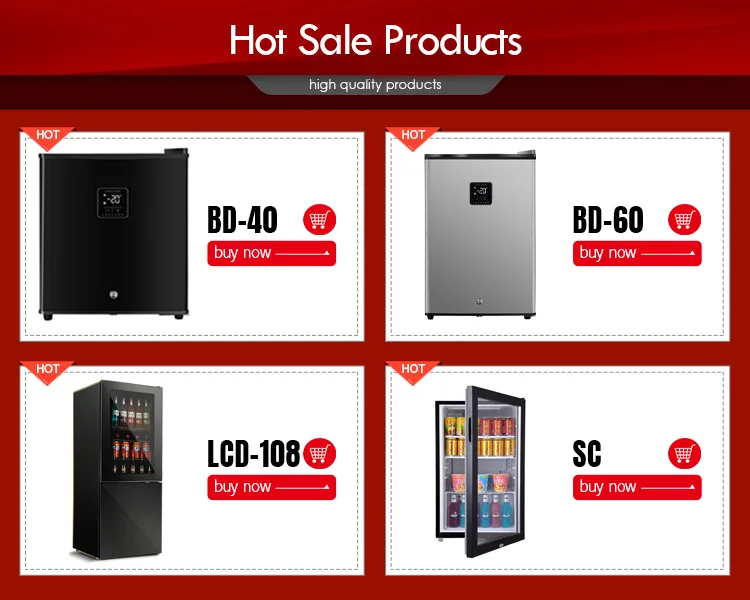 Mini Fridge Portable Compact Refrigerator Electric Cooler and Warmer 46L 6 Can for Car Boat Self-driving Camping Outdoor