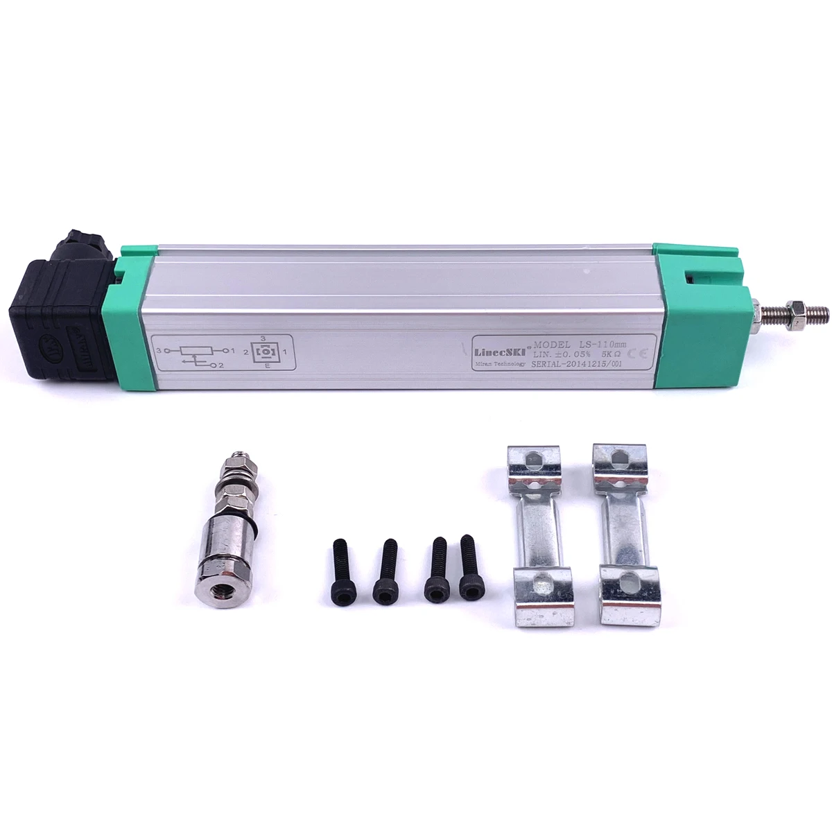 Linecski Ls2225mm Rod Potentiometer Linear Transducer Position Sensor