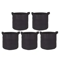 

5 Gallon small size Felt Fabric Smart Pot Grow Bag for trees and flowers