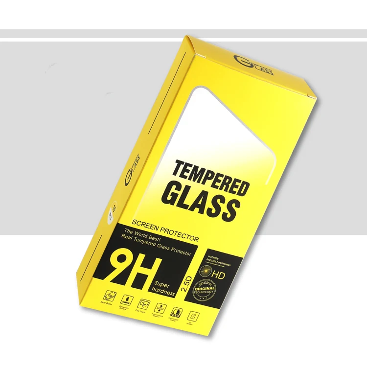 

Shenzhen High Quality Cheap Price 2.5D 9H 0.33mm Tempered Glass Screen Protector Packing Box 10in1 for Iphone 12 Mini (Box)