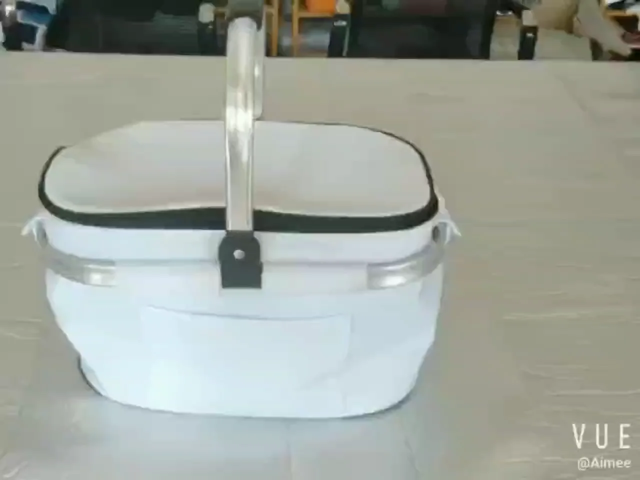 Wholesale Customized Folding Collapsible Travel Insulated Cooler Bag