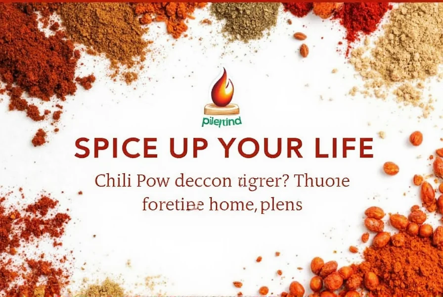 Chili powder label