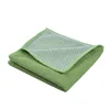Microfiber Washing Dishes Fast Drying Cleaning Cloth with Scrub Side Wash Cloth Dish Rags