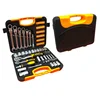 BOSSAN 2019 hot selling 104 piece DIY hand tool with flexible ratchet wrenches and sockets tool kit set