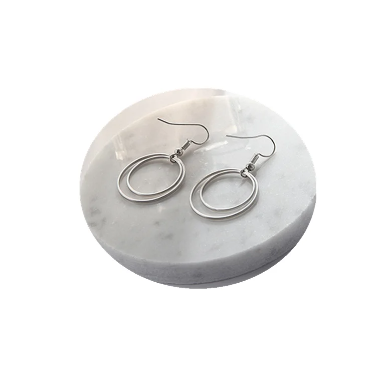 

New exaggerated personality fashion circle stud earrings for party gift