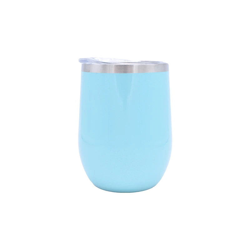 

Stemless Wine Tumbler Egg Cups in Bulk Wholesale Wine Vacuum Insulated Stainless Steel Mugs Customized Logo Acceptable with Lid, Customized color