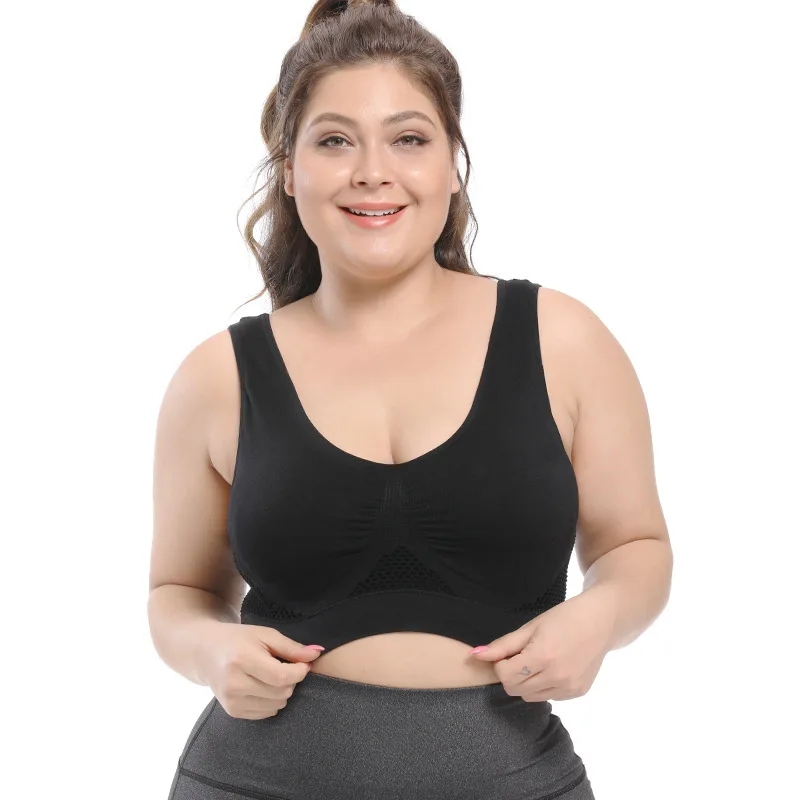 

best quality cotton underwear women sport bra plus size bra big cup mulher woman plus size bra