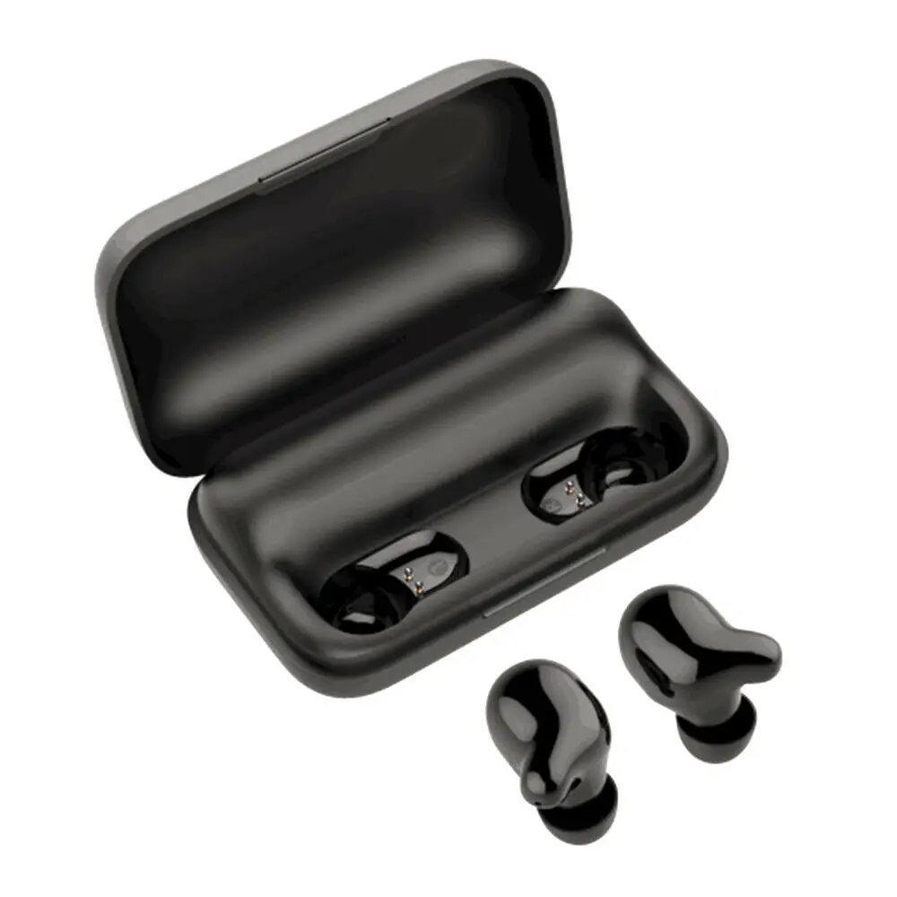 

Original Haylou T15 Earphone Touch Control Wireless 6D Stereo Headphones 2200mAh Large Battery In-ear Earbuds Haylou T15, Black