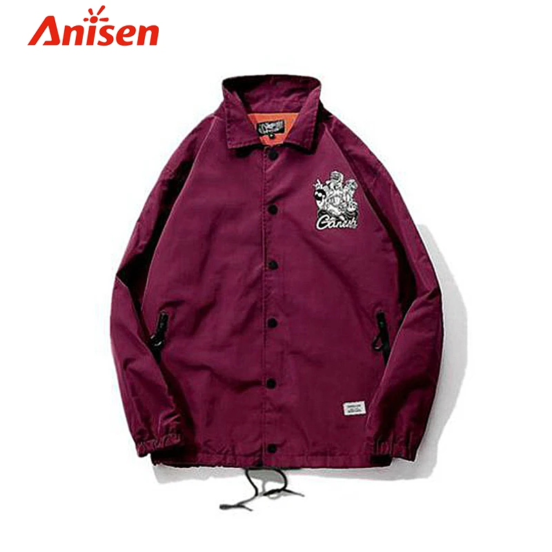 

Fashion hotsale custom logo Coaches Jacket oem Man Jacket Waterproof coaches Jacket, Customized color