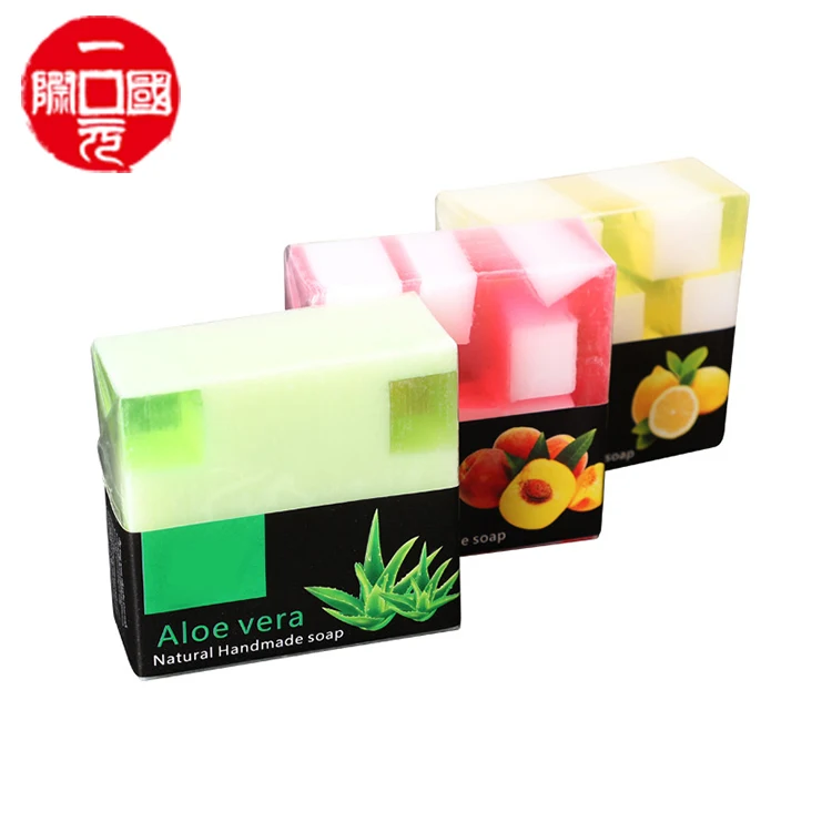 

SGYZ-29 Bamboo Charcoal Aloe Mango Bath Handmade Facial Soap