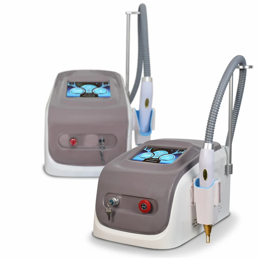 

New upgrade Q switched nd yag laser tattoo removal machine 1064nm 532nm 1320nm carbon peeling skin rejuvenation beauty machine