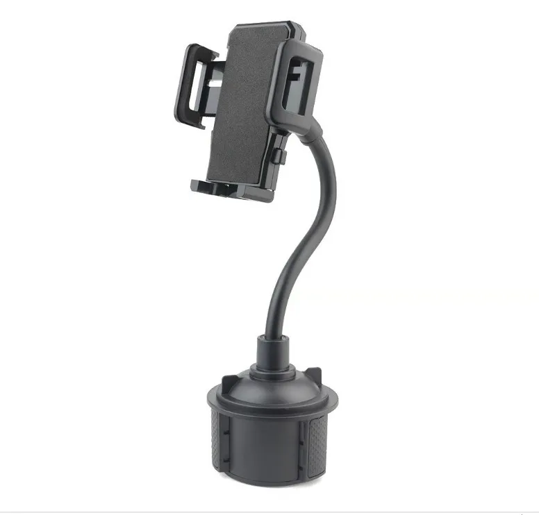 

Most Popular Phone Flexible Goose Neck 360 Degree Rotation Cupholder Phone Mount Holder, Black