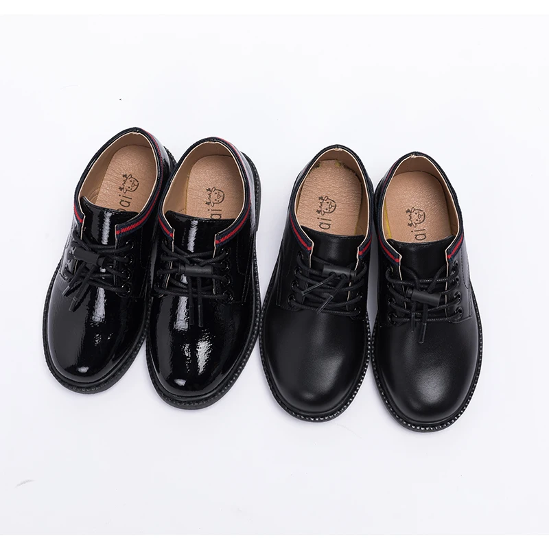 

2020 children school leather shoes for boys and girls