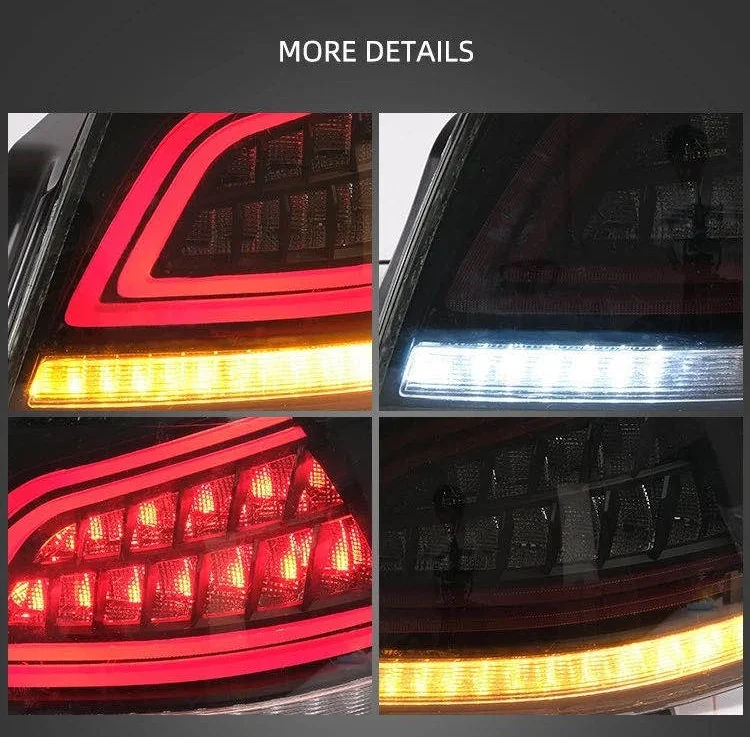 VLAND factory high quality  for Holden VE 2006 2007 2008 2009 2010 2011 2012 2013 tail lamp with moving signal+LED DRL
