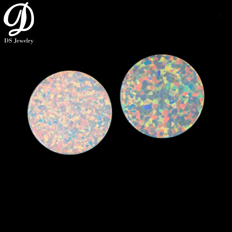 

China Factory Price Created Opal No Resin Coin for Glass Compatible