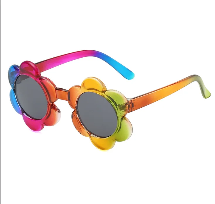 

Rainbow Sunglasses Fashion Baby Sunflower Glasses Girls Shades rainbow sunglasses kids, 6 colors