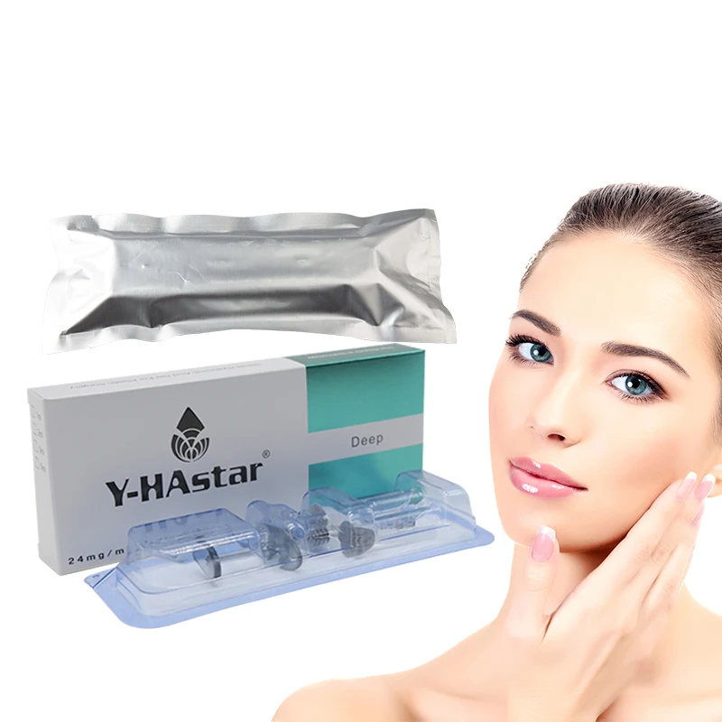 

Deep line 1ML anti-aging cross linked hyaluronic acid filler injection, Transparent