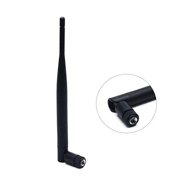

195MM Omnidirectional RP-SMA Male Female pin 900MHz Rubber Antenna for Wireless Router