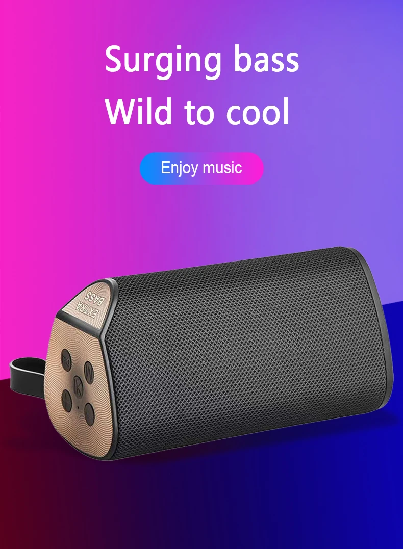 2020 Amazon Mini Bluetooth Speaker Wholesale Oem/Odm Remote Control Mobile Phone/Computer Bluetooth 5.0 - ANKUX.COM