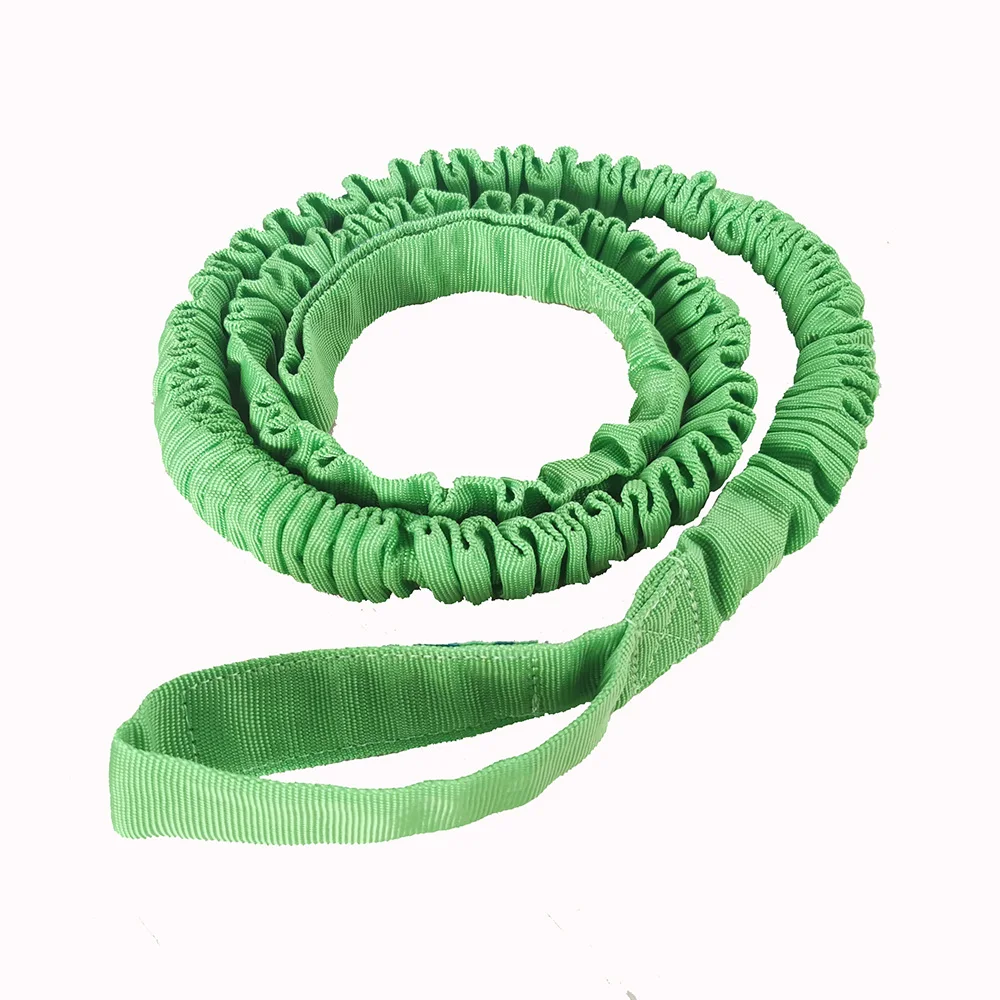 

customized speed training rubber cord/Fitness latex cord with safety sleeve