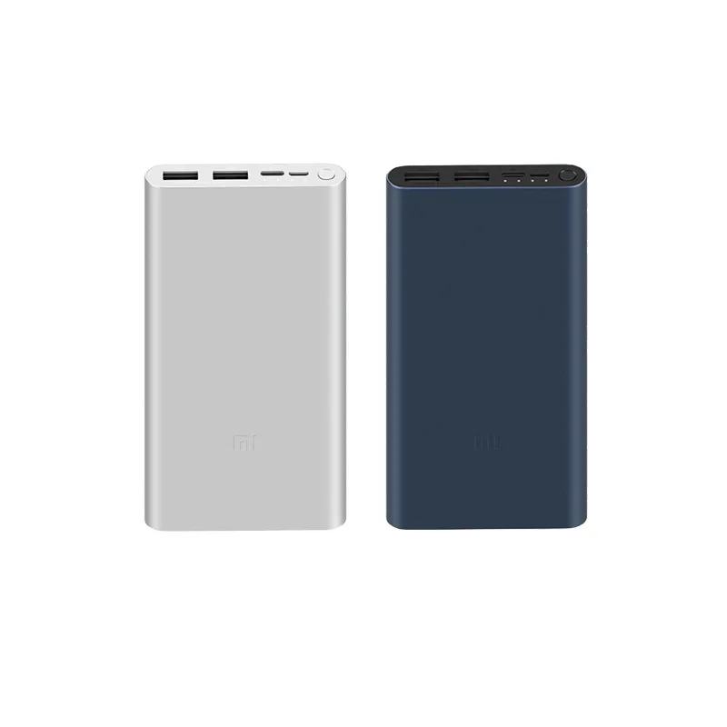 

Xiaomi Power Bank 3 10000mAh PLM13ZM Dual USB 18W Fast Charging Mi Powerbank 10000 Portable Charger External Battery Poverbank