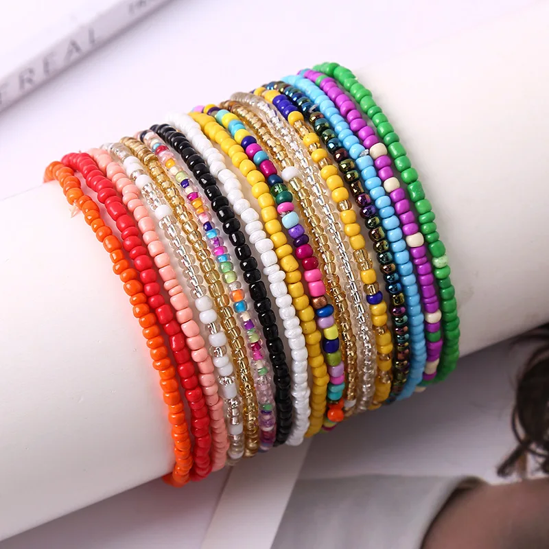 

Cheapest Wholesale price seed beads single stretch bracelet