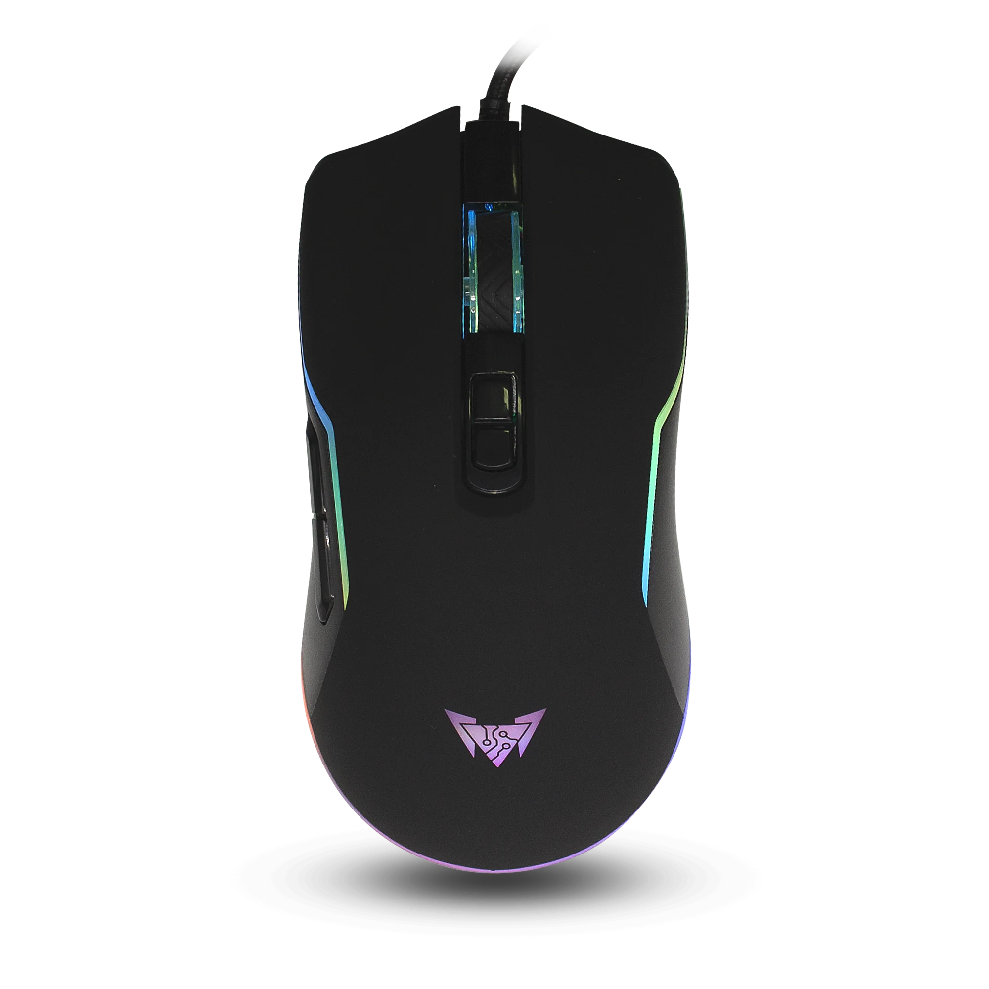 

Crown RGB Gaming Mouse DPI 1000-1600-3200-6400 7D gaming mouse with software hight quality