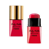 

NOVO play color show two-tone lip cheek stick lipstick stick two-tone blush stick