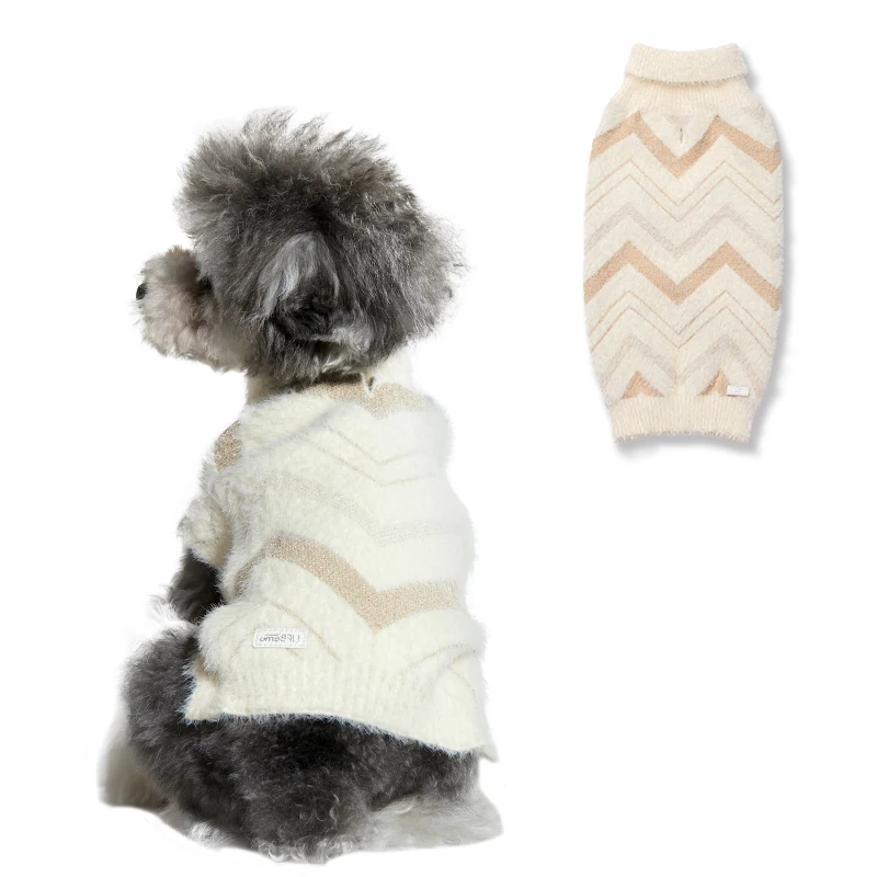

UFBemo Ropa De Invierno Para Perros Wool Warm Winter Pet Apparel Medium Luxury Dog Sweaters