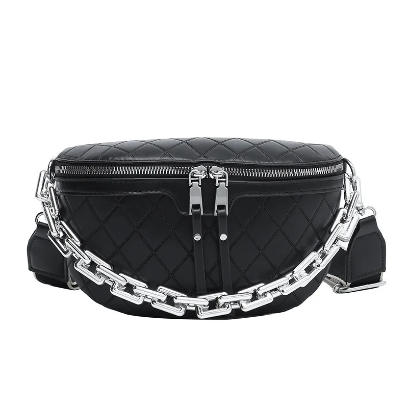 

2021 new casual chest bag fashion retro shoulder slung women handbag