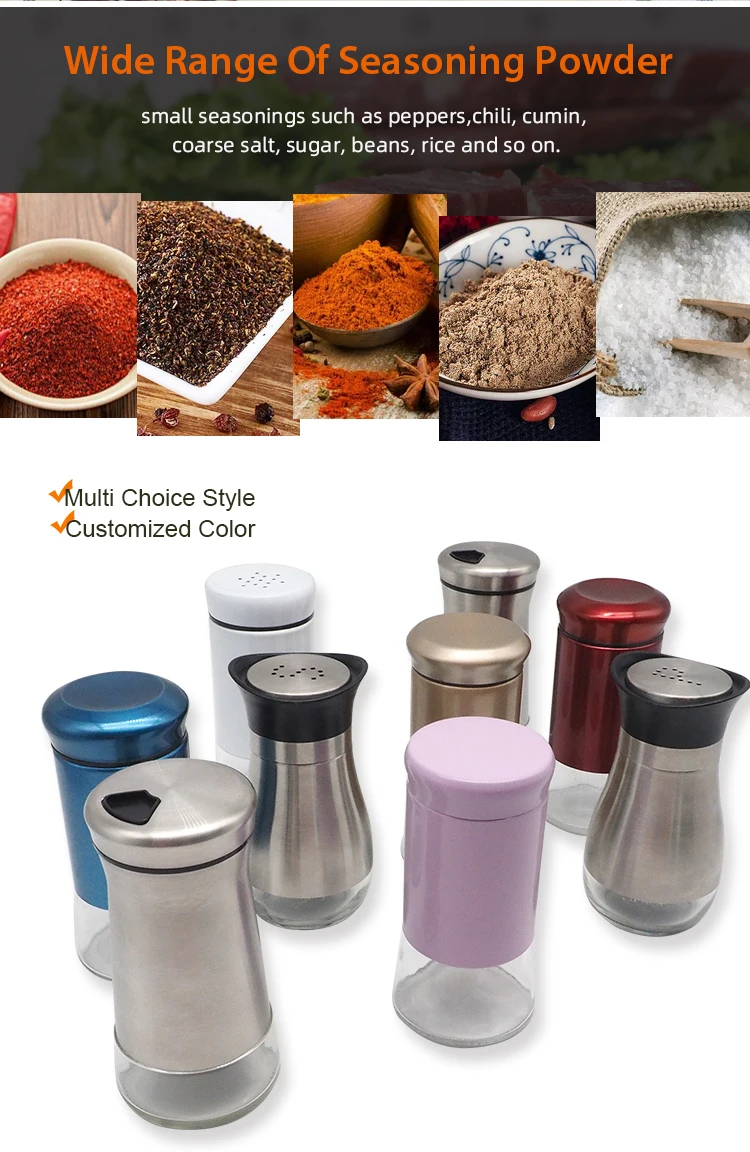 spice jar stainless steel