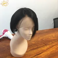 

2020 Indian human wig 13*4 Bob Pixie cut human hair wig brazilian hair short Bob 6 inch wigs pixie cut human hair pixie cur