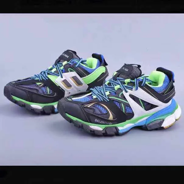 Custom Fashionable INS Mixed Colors MESH men shoes sneaker balanciaga dad shoes