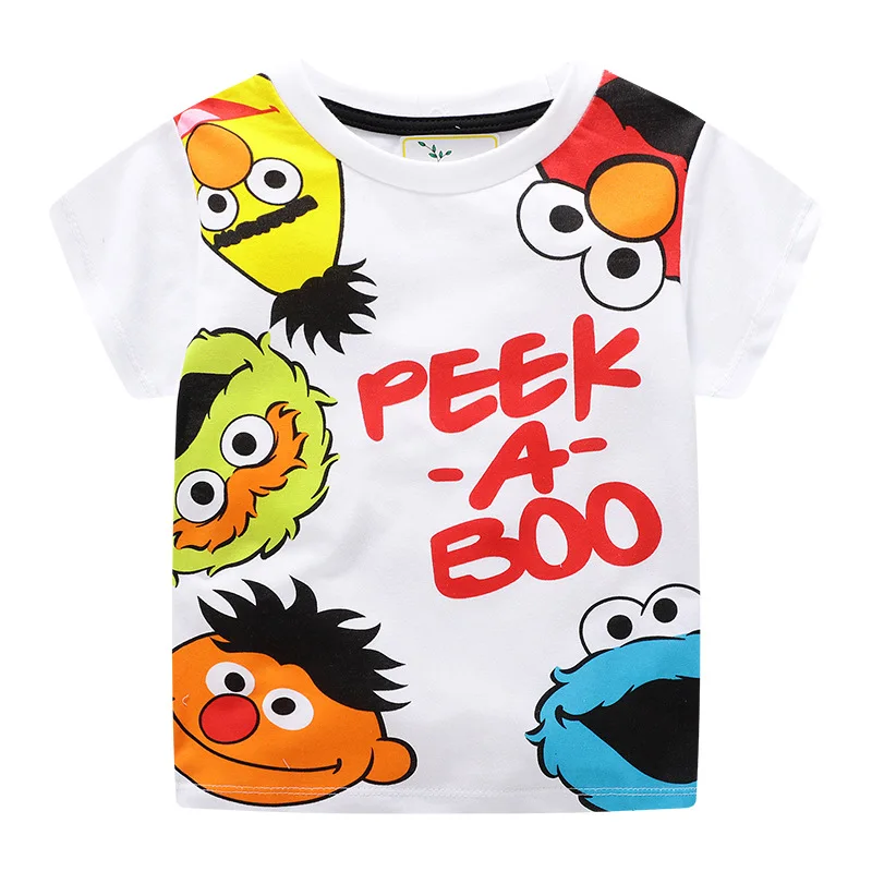 

Wholesale Boy Summer Clothes 100% Cotton Boy T Shirt Boy Cartoon T Shirt