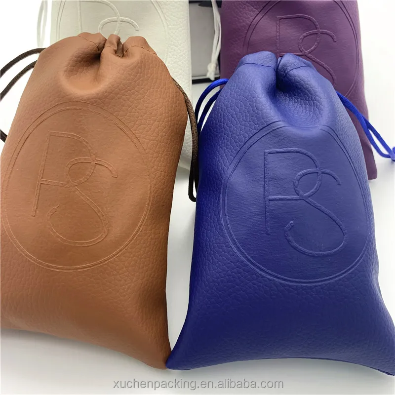 

Waterproof PU Leather Cosmetic Bag Pouch Heavy Duty Leather Tool Pouch