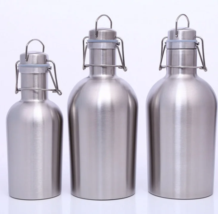 

Large capacity stainless steel bottle for beer, Customized color acceptable