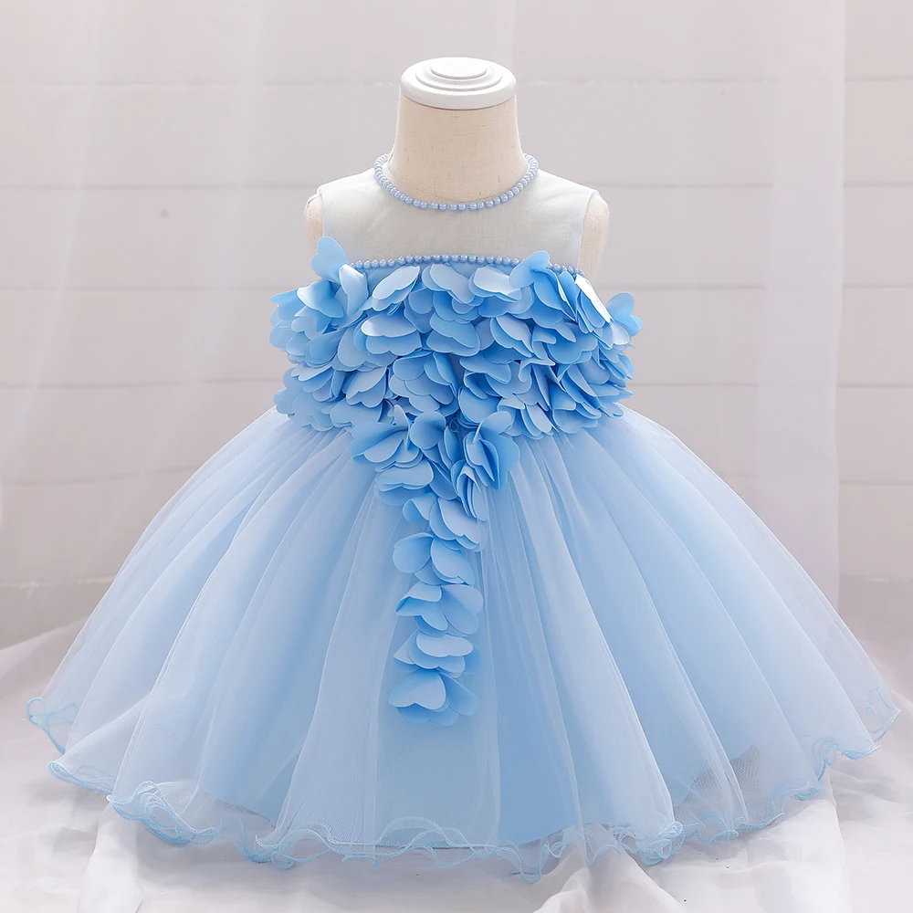 

MQATZ little girl Newborn birthday dress for baby child princess birthday 1 year old kids infant L1932xz