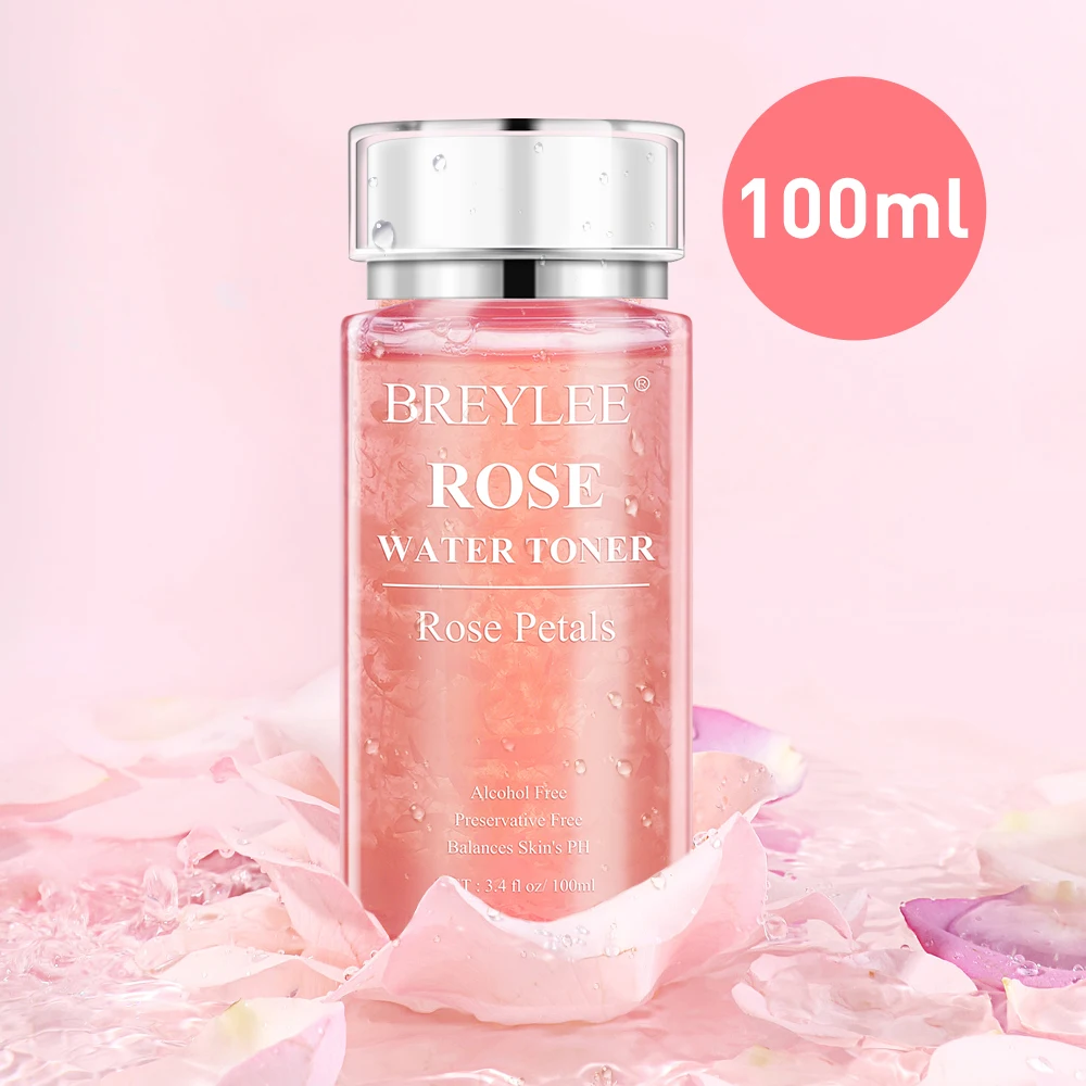 

BREYLEE organic face toner rose water skin care 100ml